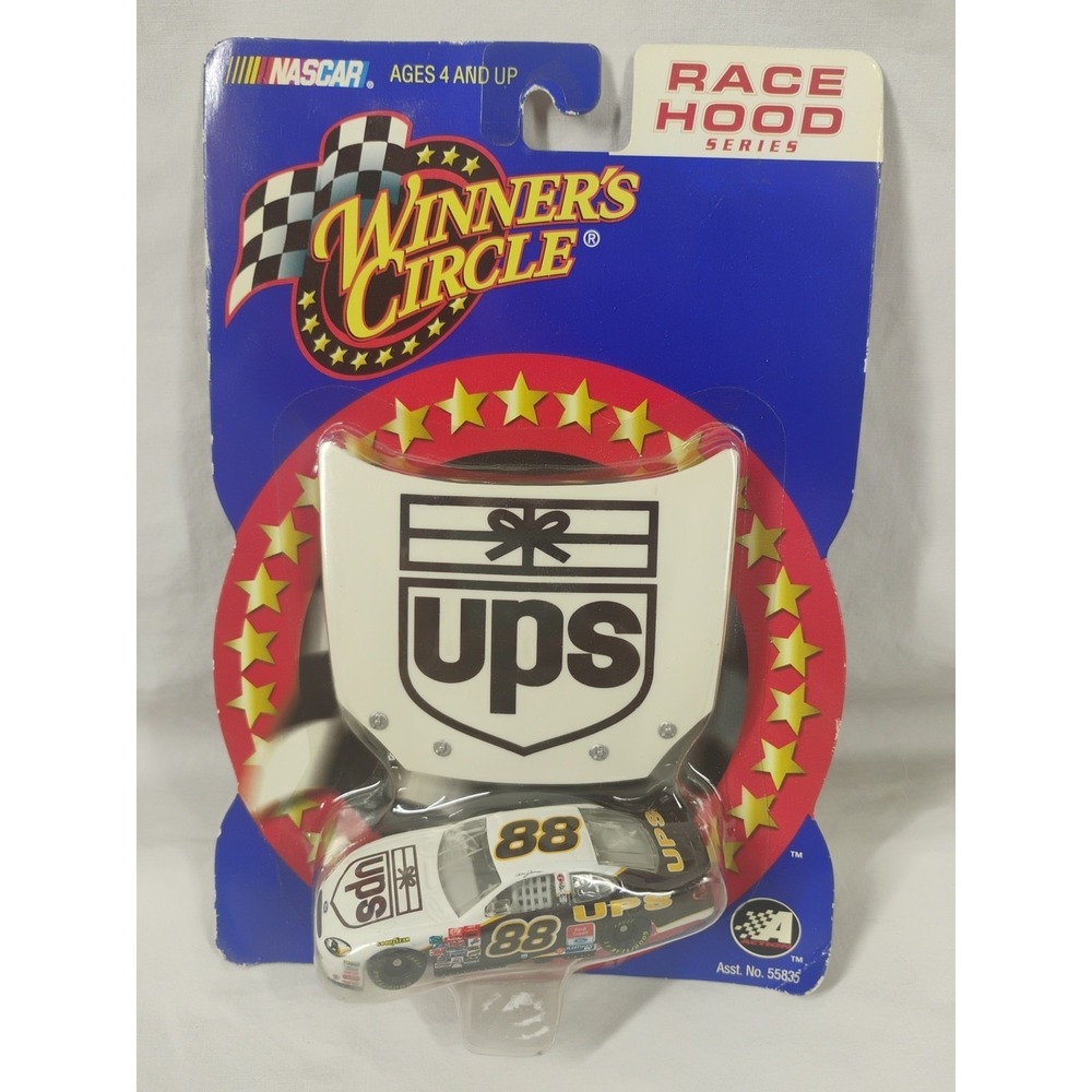 Winner's Circle Nascar Race Hood Series #88 Dale Jarrett UPS Car‎ Set